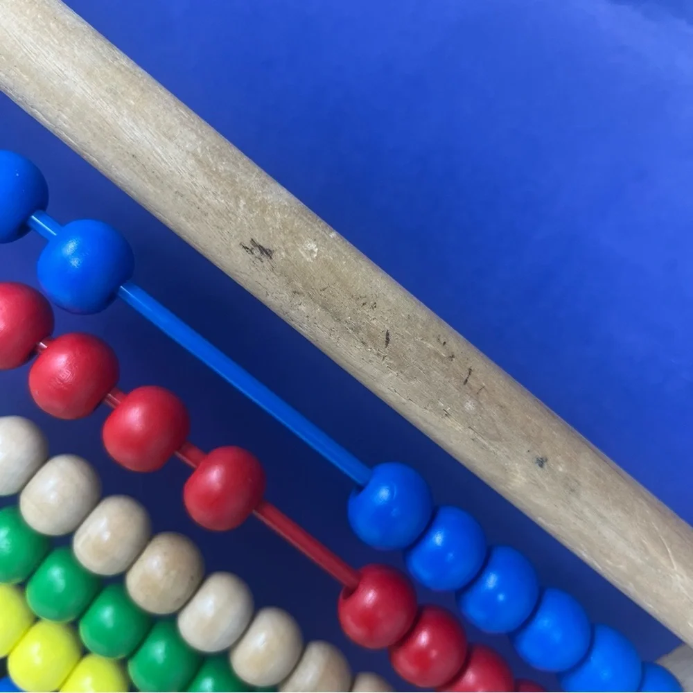 Melissa & Doug Colorful Wooden Abacus